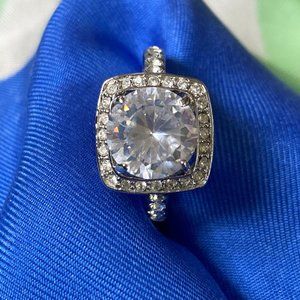 18K RGP CZ Ring